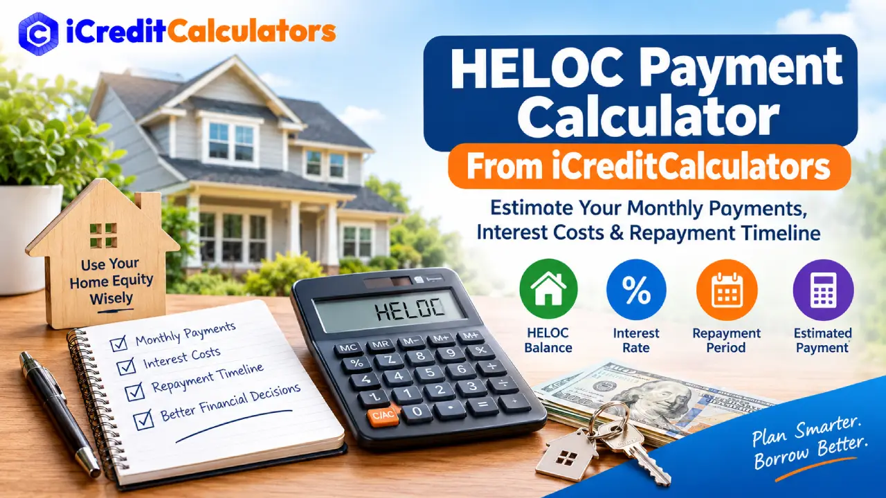HELOC Payment Calculator From iCreditCalculators